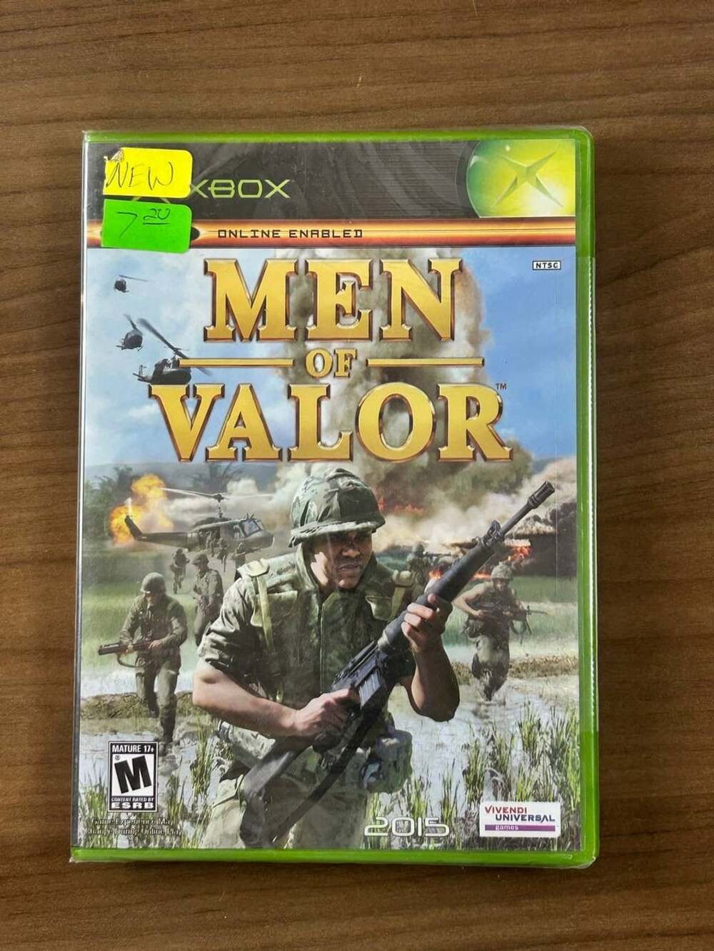 Men of Valor Microsoft Xbox 2004 NTSC New Sealed Vietnam War Game